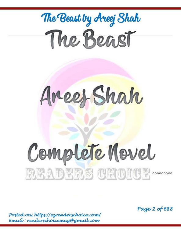 The Beast by Areej Shah