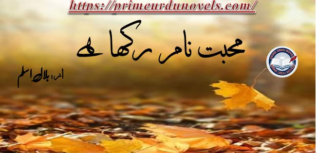 Mohabbat naam rakha hai by Bilal Aslam