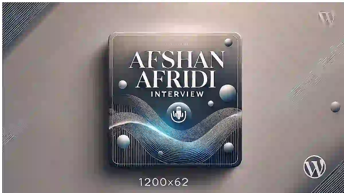 Afshan Afridi Interview Complete