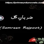 Zarban e gul by Samreen Rajpoot title image