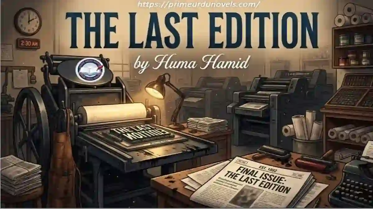 The Last Edition English Novel by Huma Hamid title image