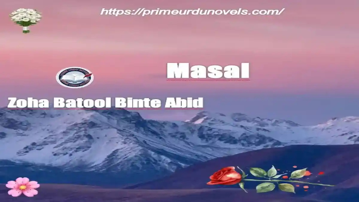 Masal by Zoha Batool Binte Abid title image